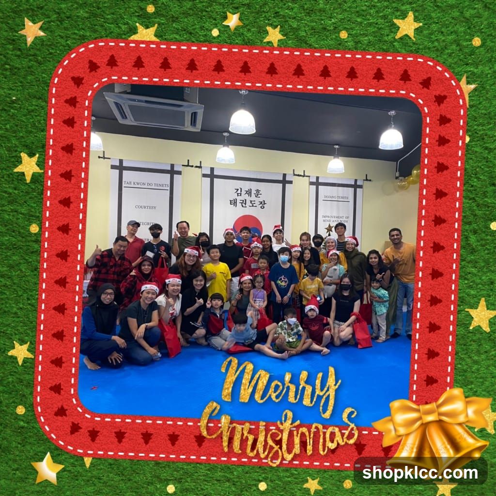 Christmas Gathering at Taekwondo Dojang