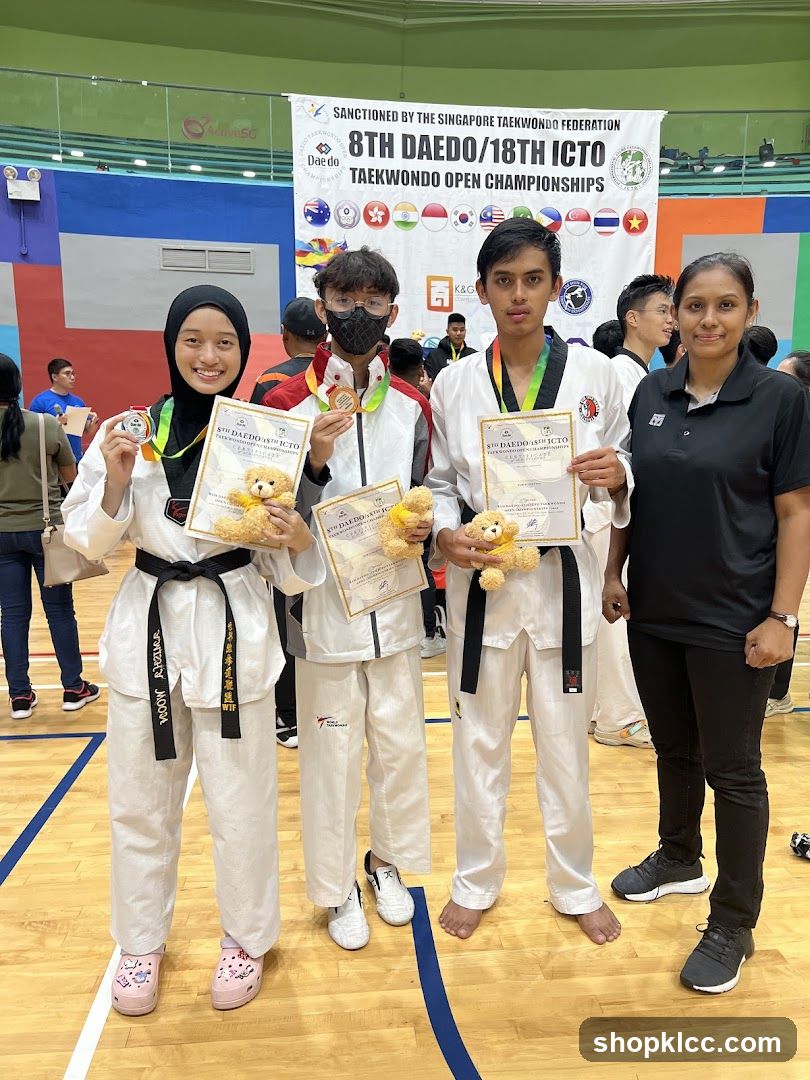 Taekwondo Competition Winners