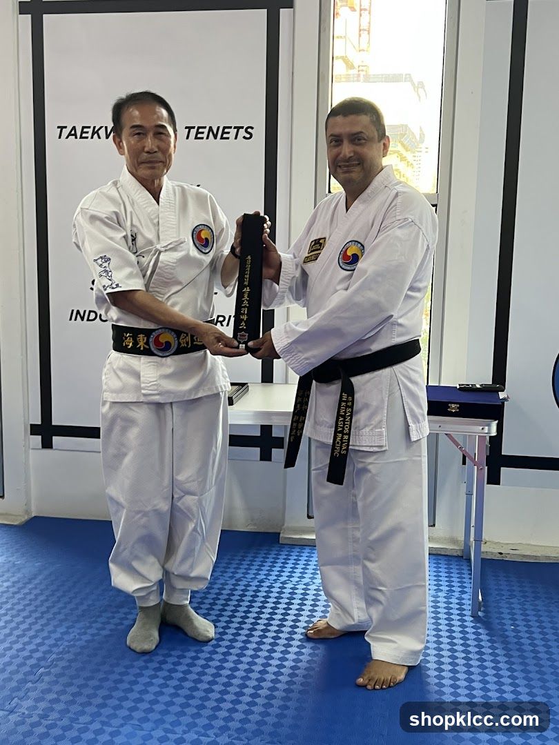 Martial Arts Belt Presentation