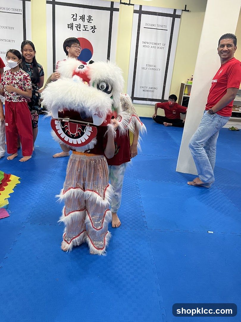 Lion Dance Practice