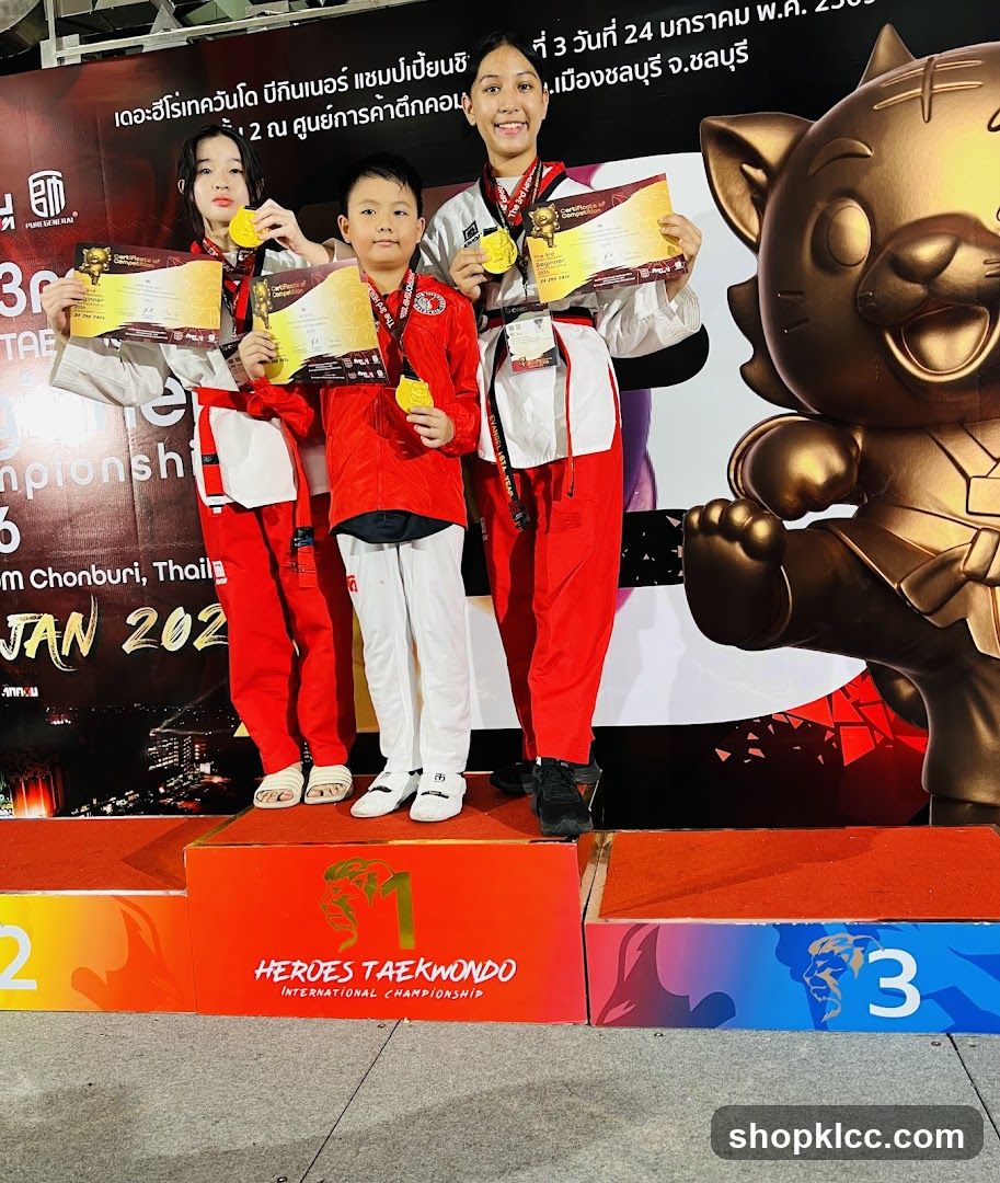 Taekwondo Championship Winners