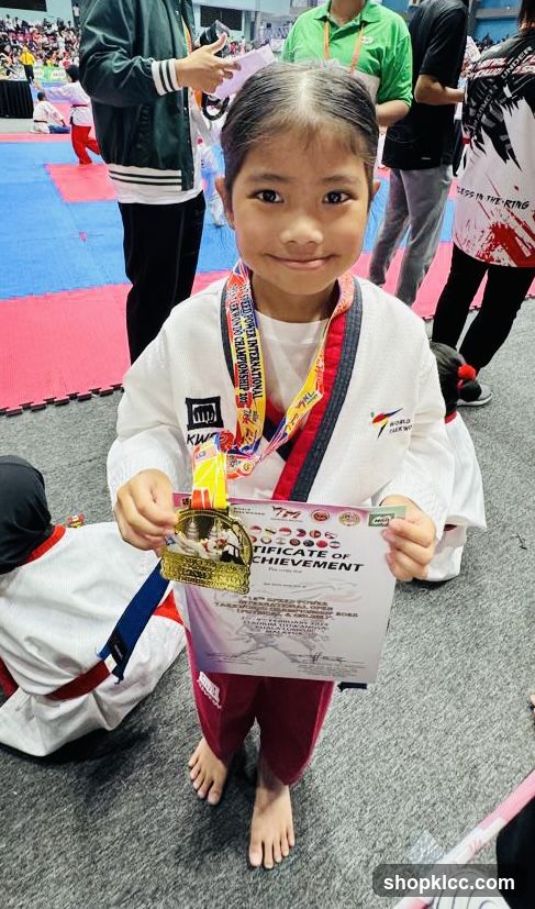 Young Taekwondo Champion