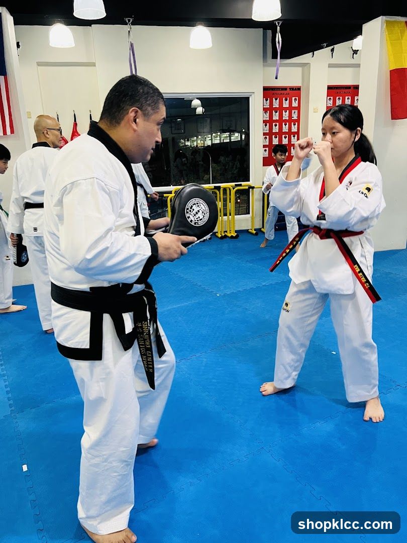 Taekwondo Training Session