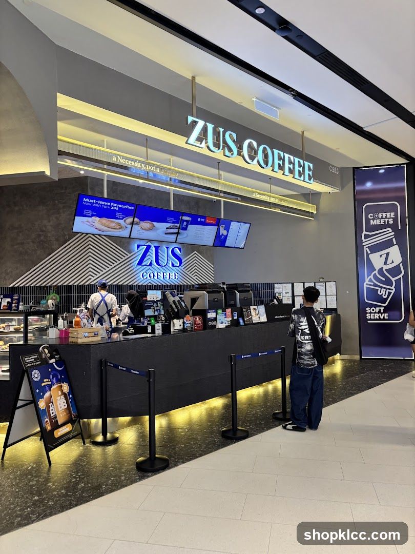 ZUS COFFEE Counter