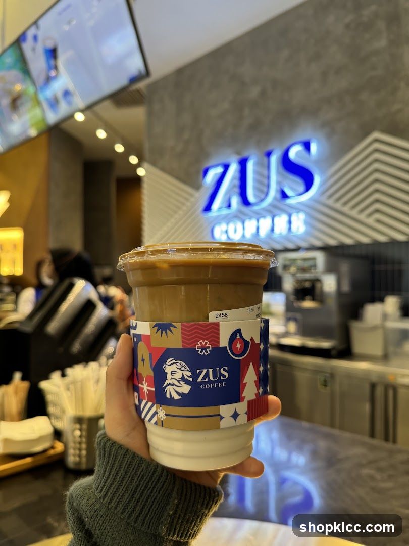 Iced Coffee at ZUS Coffee