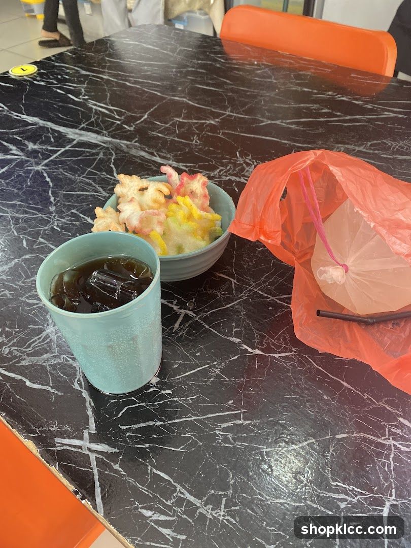 Food on a table