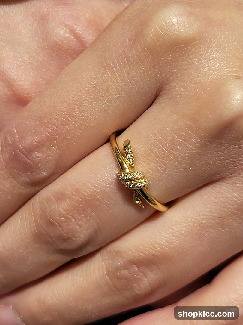 Diamond and Gold Ring