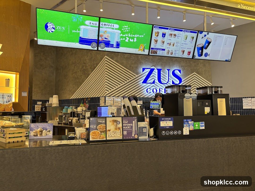 ZUS Coffee Counter