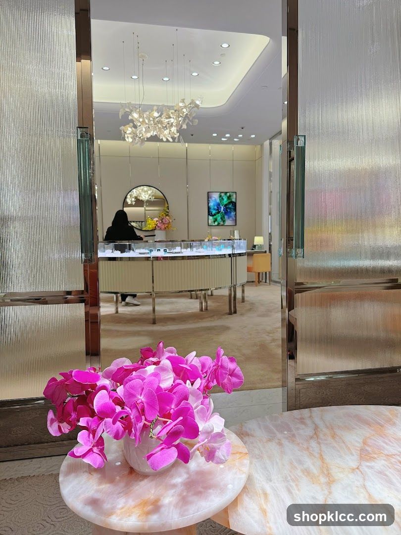 Elegant Jewelry Store Interior