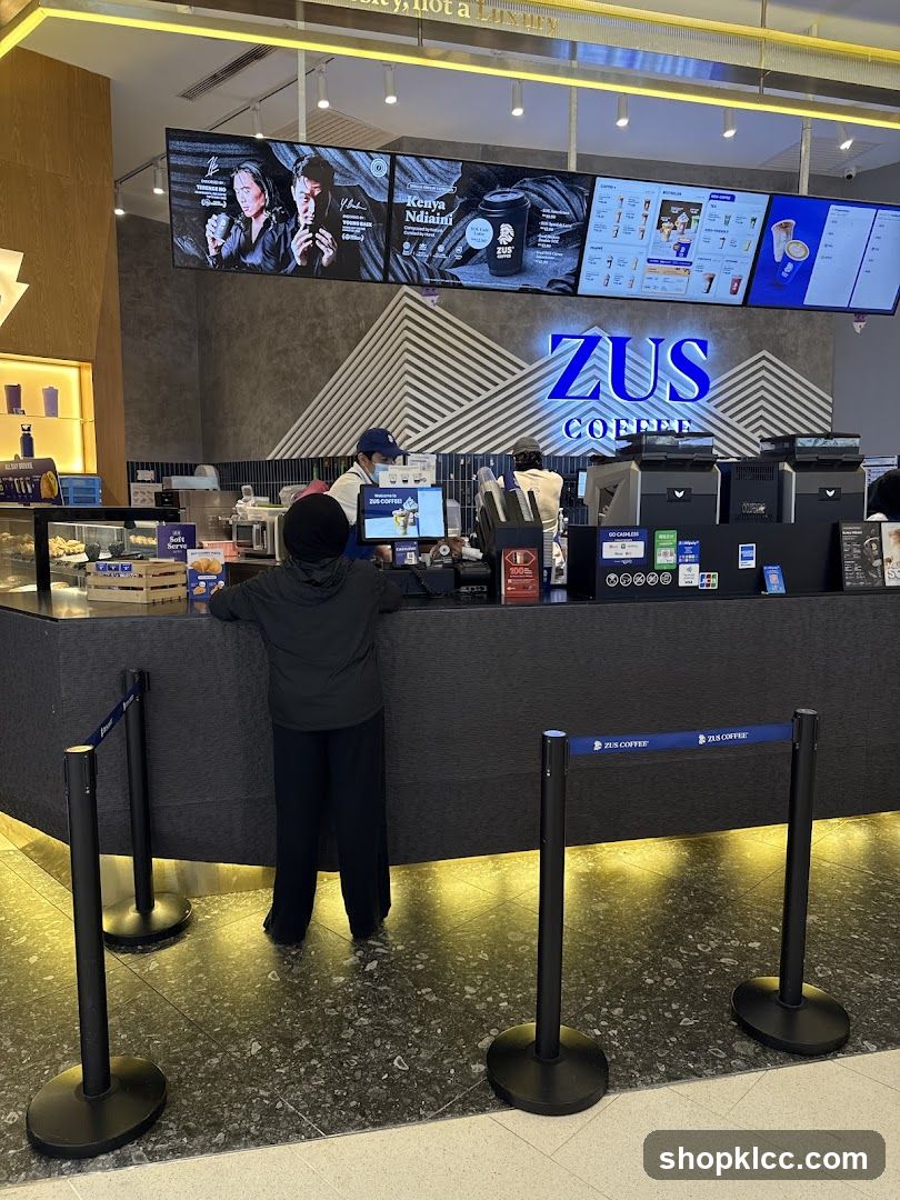 ZUS Coffee Counter