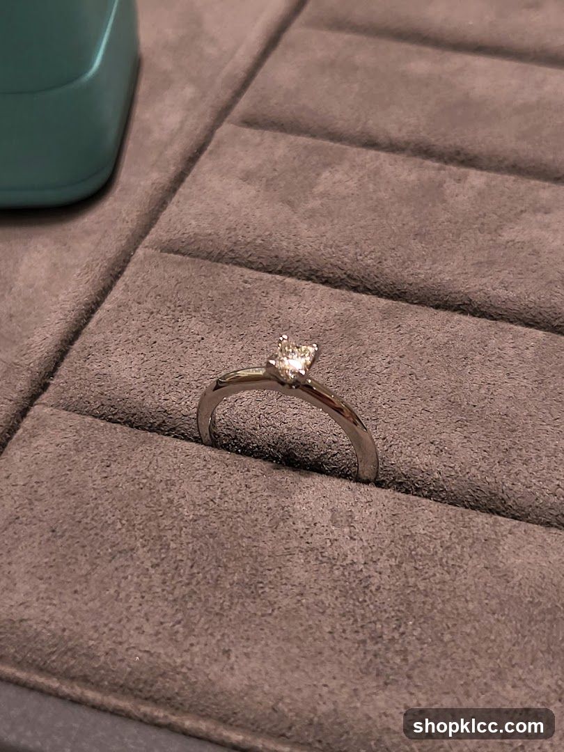 Diamond Ring in Jewelry Box