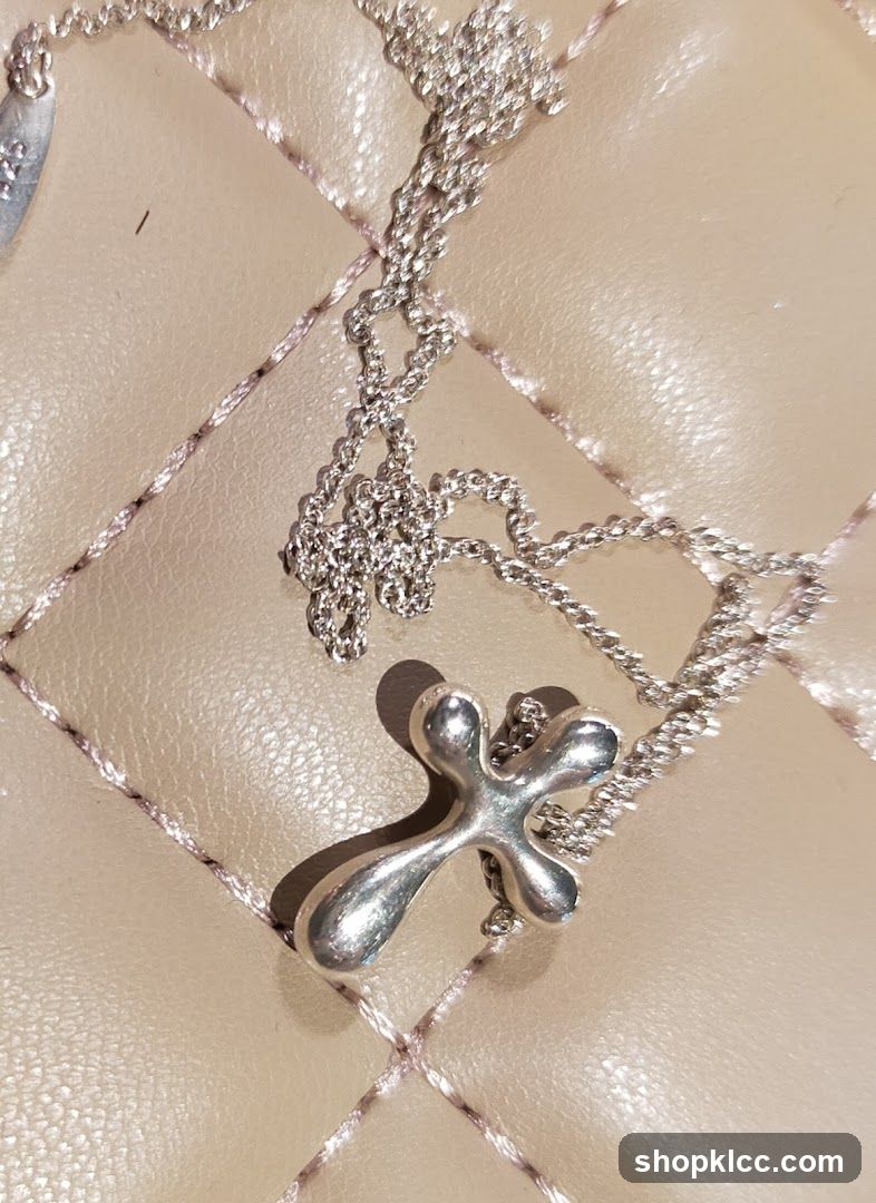 Silver Cross Necklace