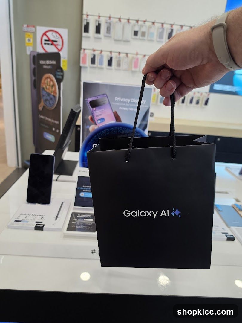 Galaxy AI Shopping Bag