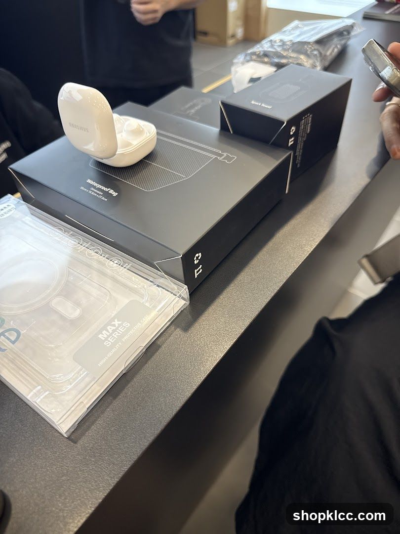 Samsung Products on Display