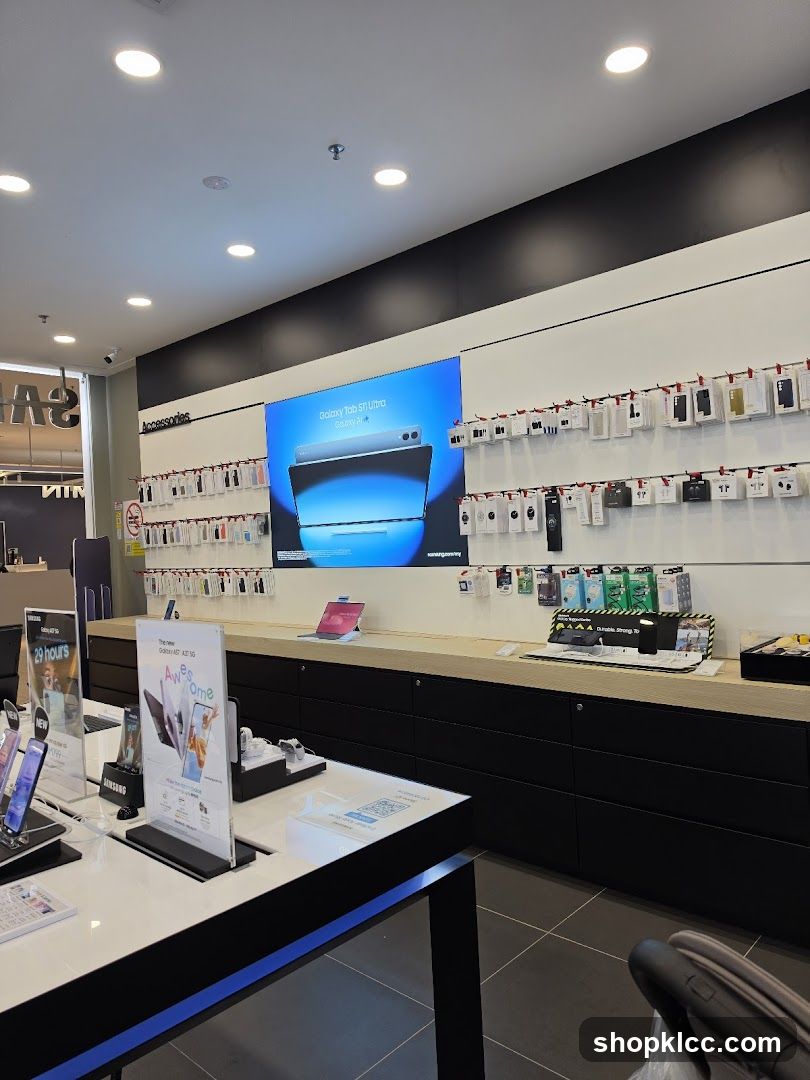 Samsung Store Interior
