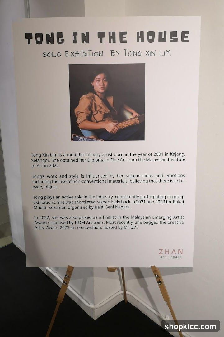 Tong in the House Solo Exhibition by Tong Xin Lim