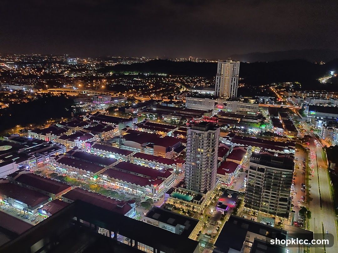 Night Cityscape View