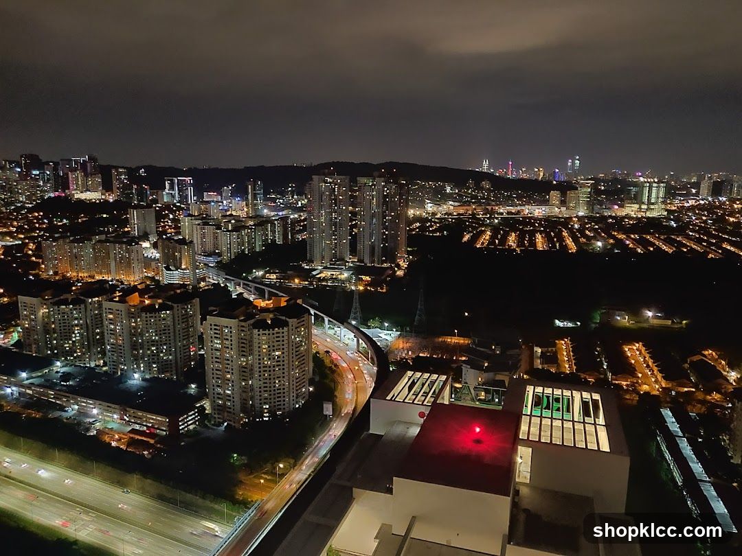 Night Cityscape View