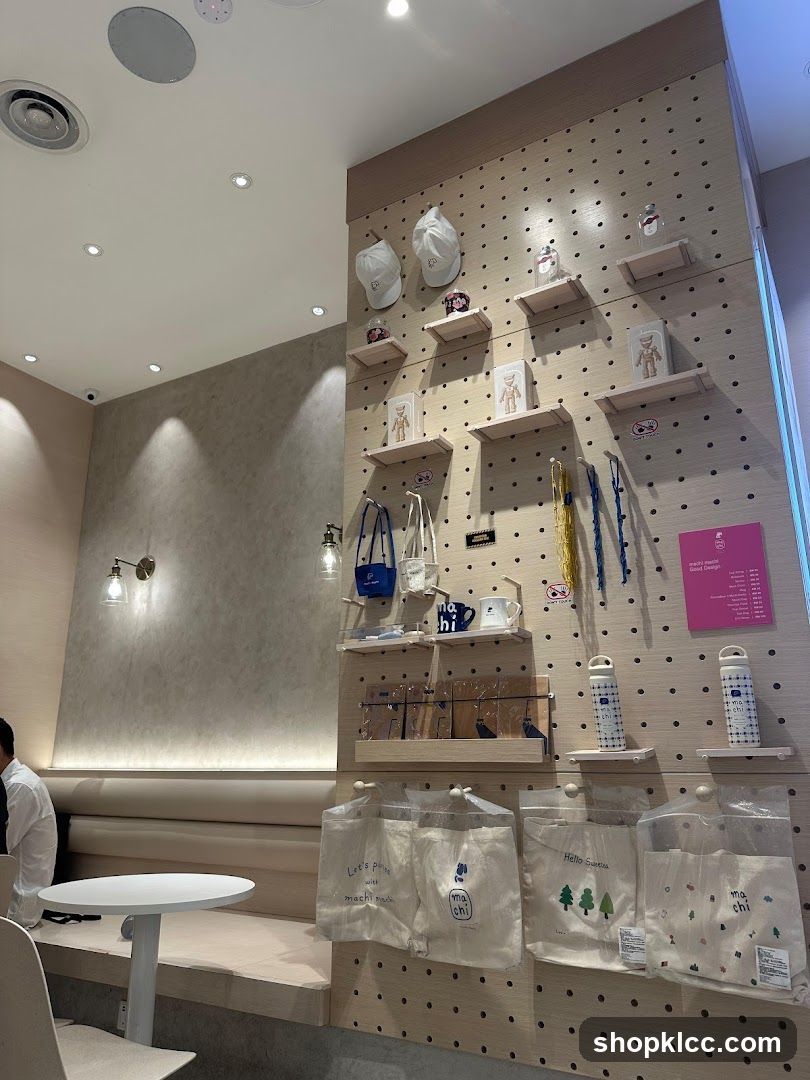 Merchandise Display Wall