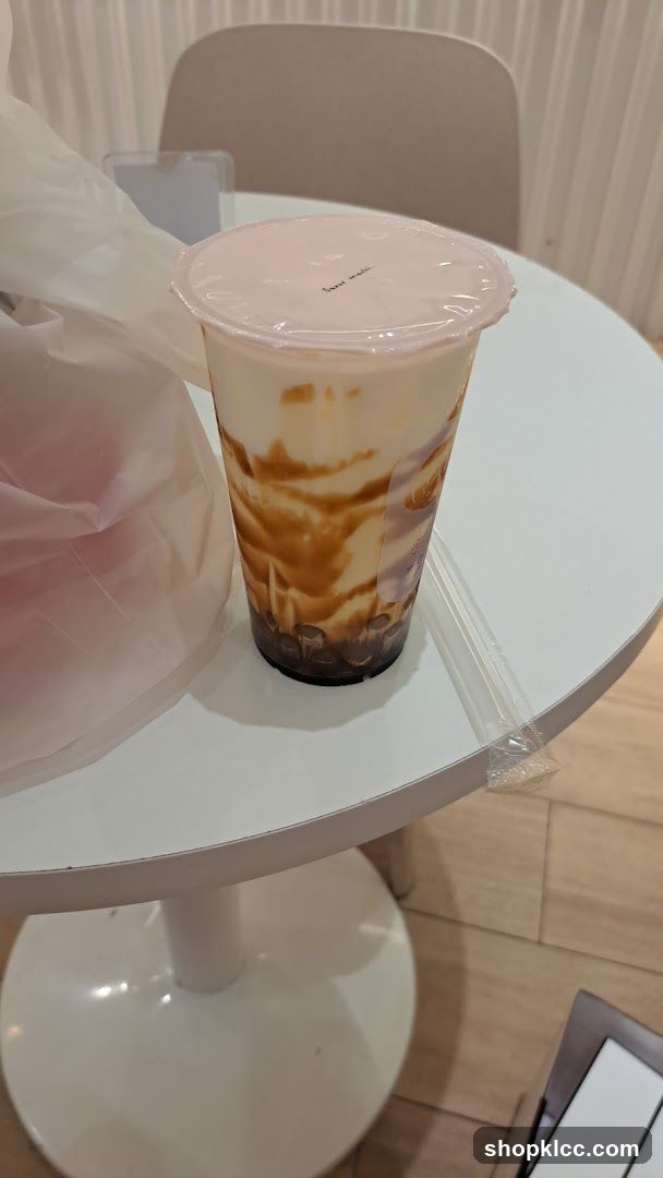 Brown Sugar Boba Milk Tea