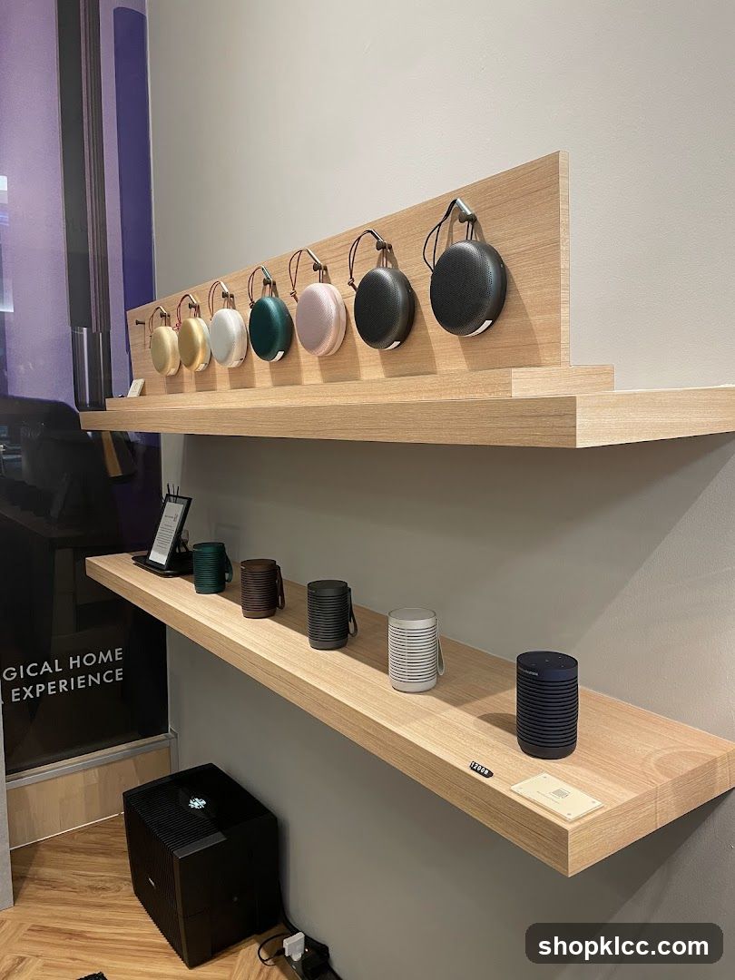 Audio Equipment Display