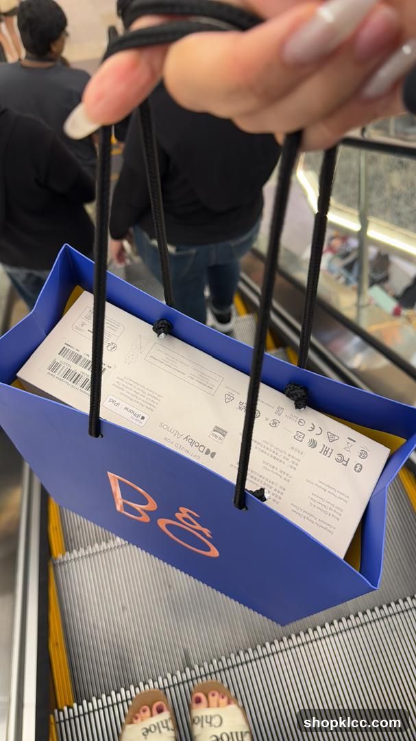Shopping Bag with Electronics Box
