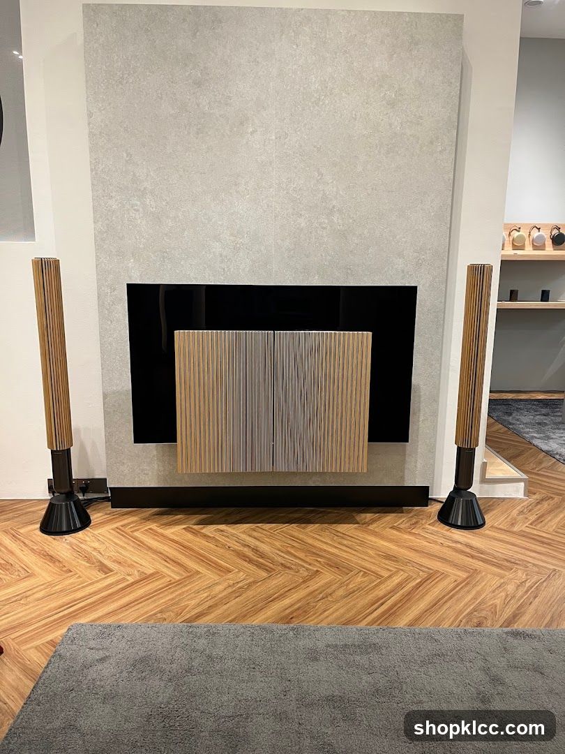 Modern Living Room Display