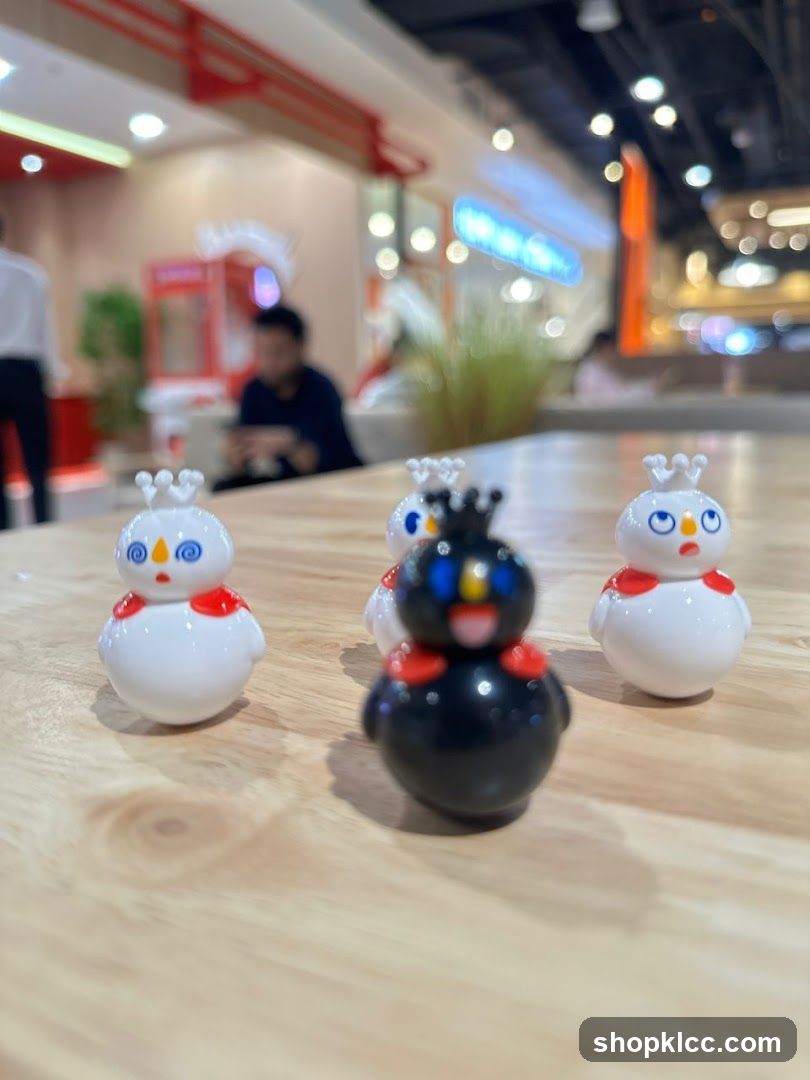 Toy Figures on Table