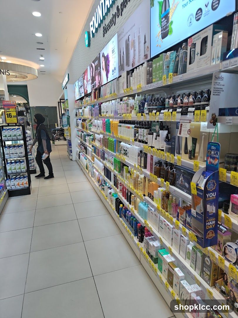 Health and Beauty Store Aisle