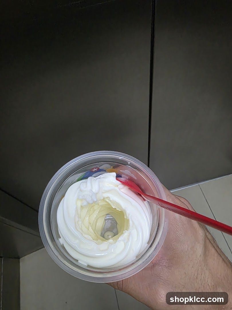 Yogurt Cup with Spoon