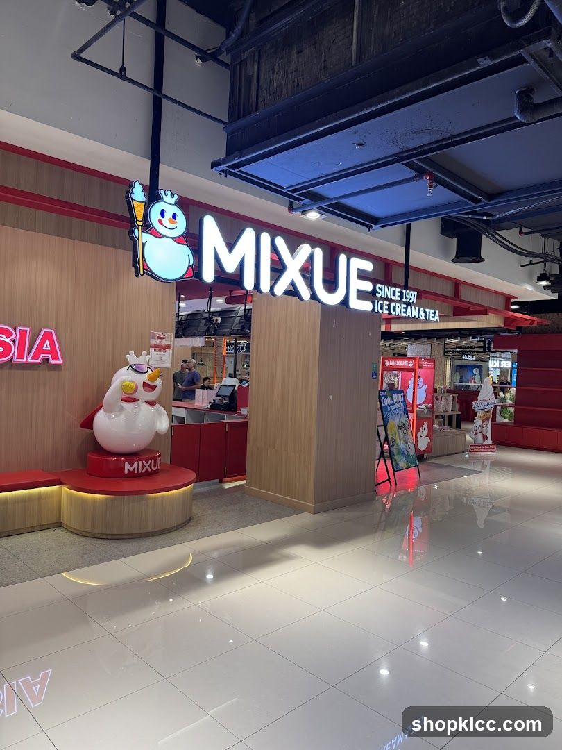 Mixue Store Interior View