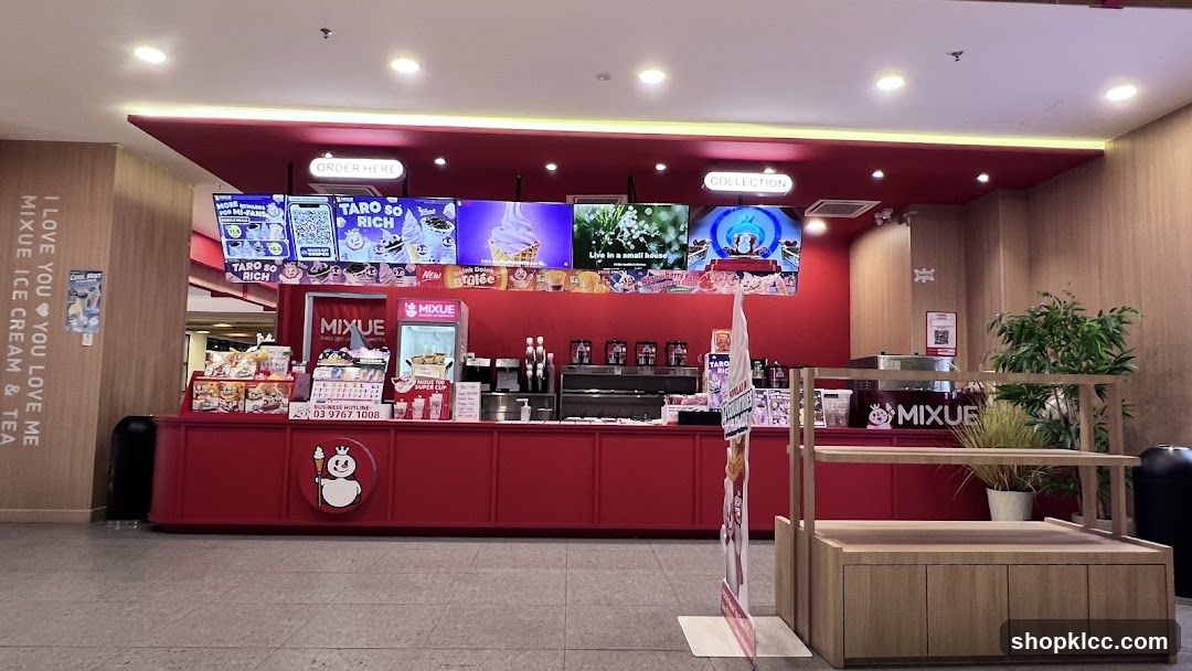 Mixue Ice Cream & Tea Store Interior