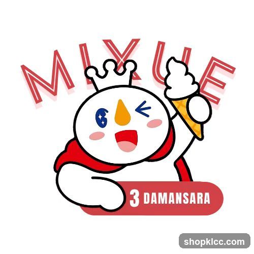 MIXUE 3 Damansara Logo