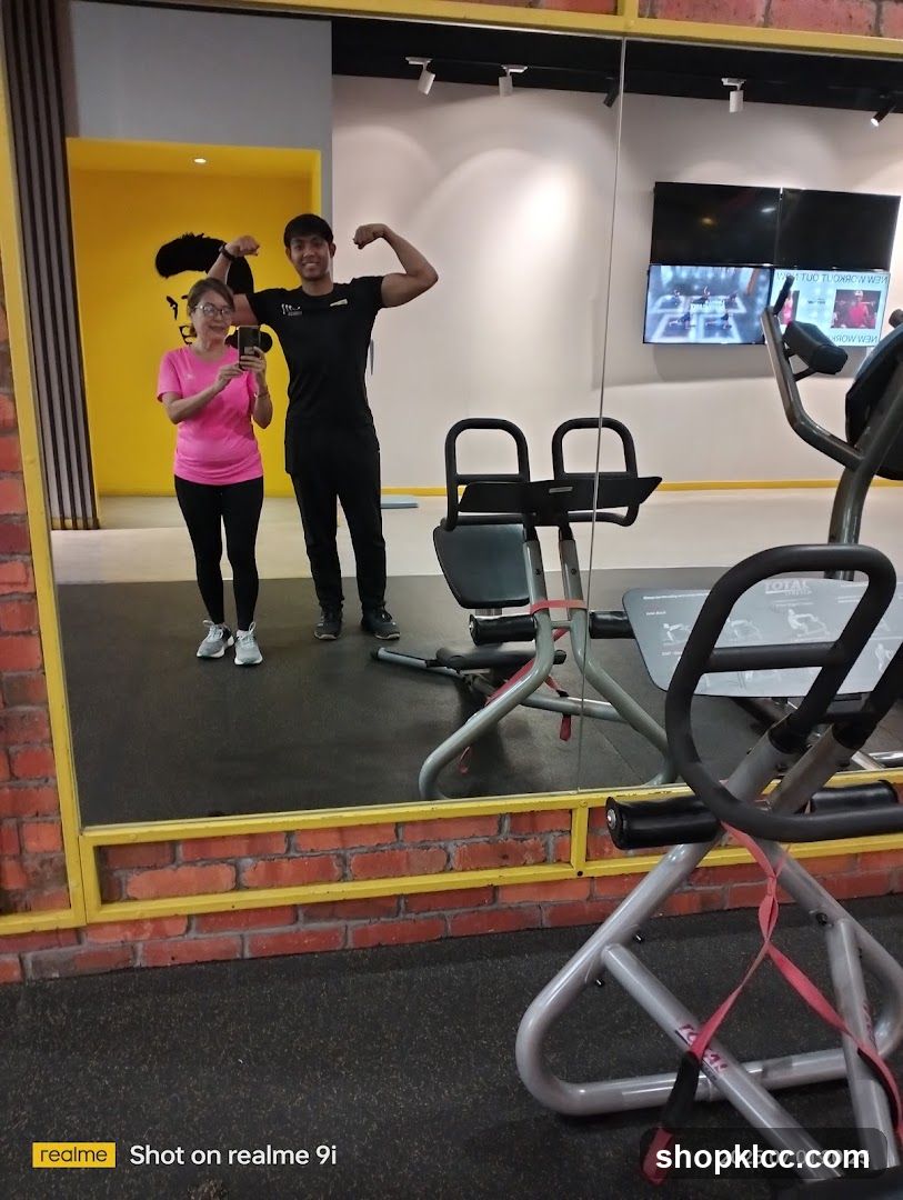 Gym selfie