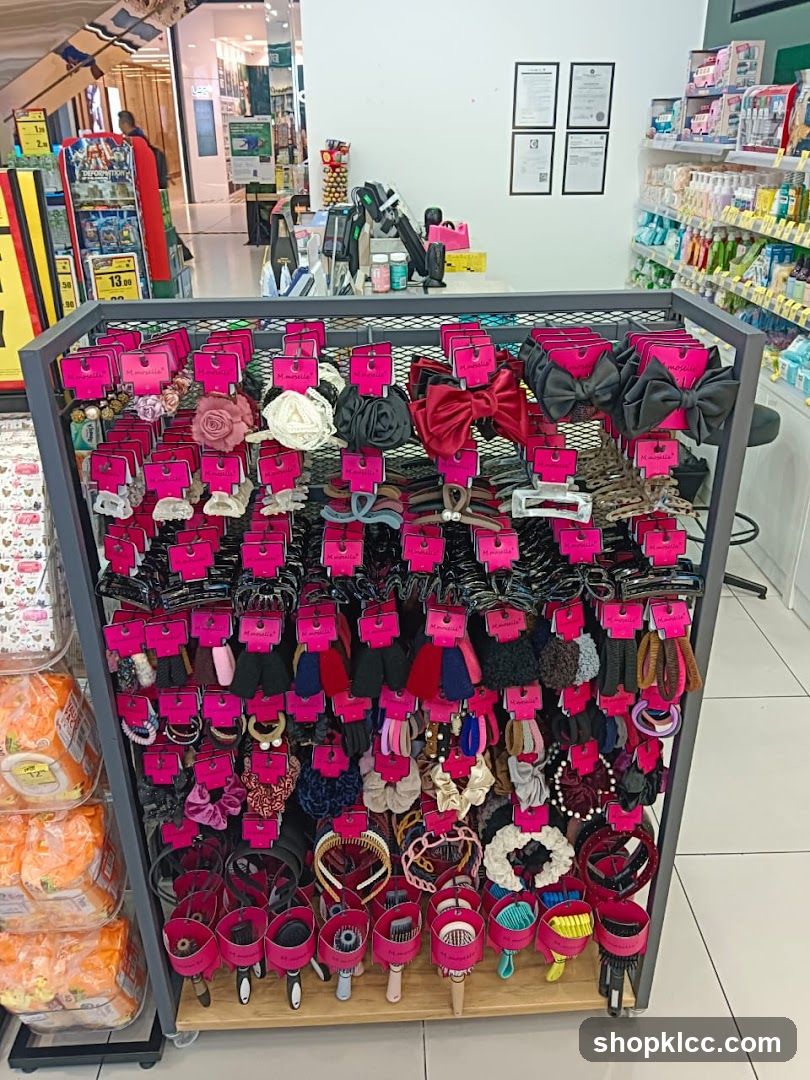 Hair Accessories Display