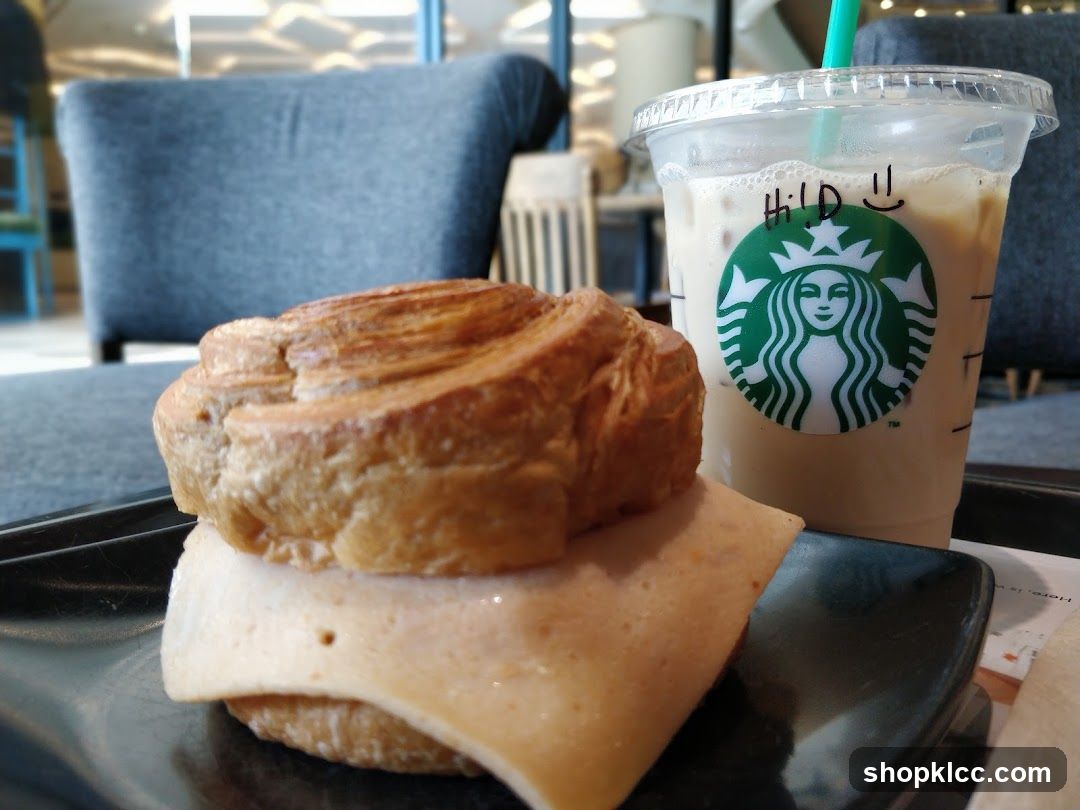Starbucks Coffee and Pastry