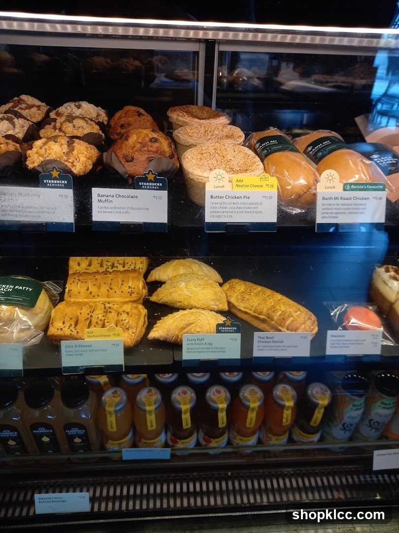 Starbucks Pastry Display