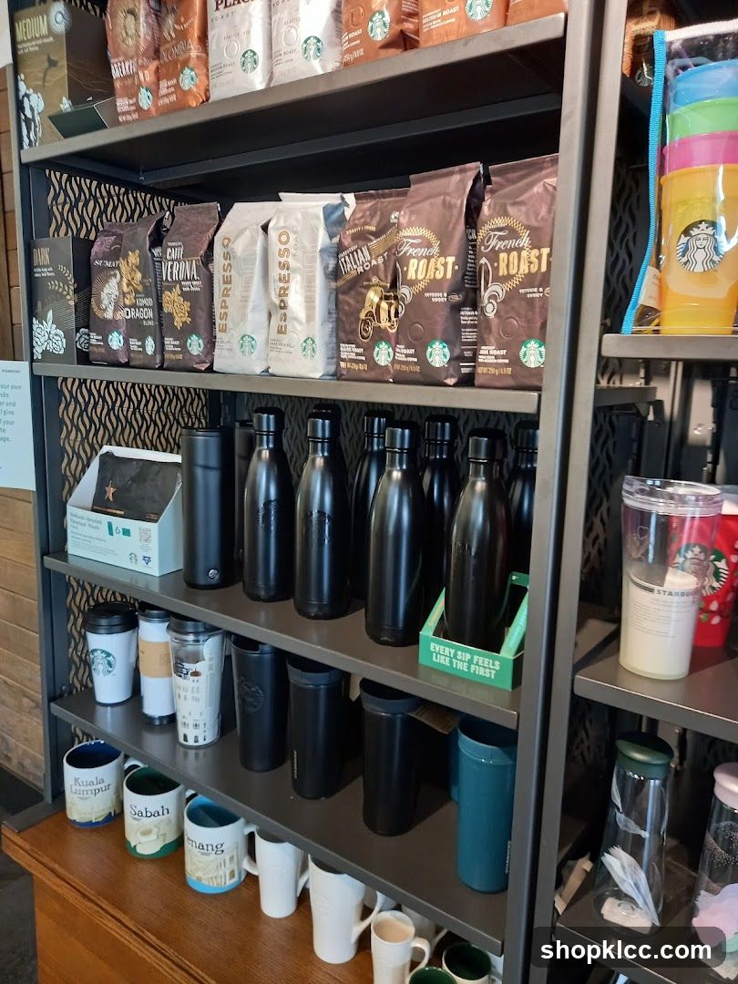 Starbucks Merchandise Display