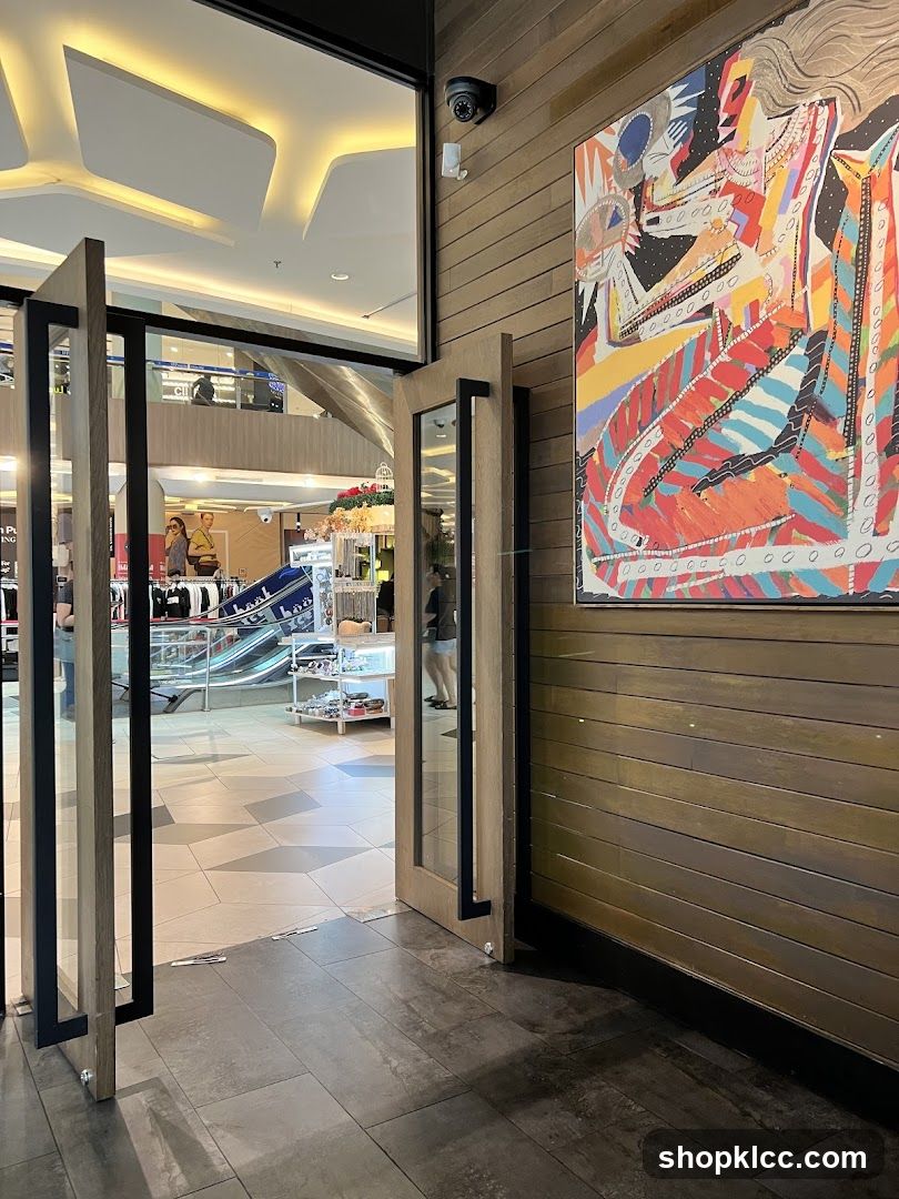Store Entrance with Artwork