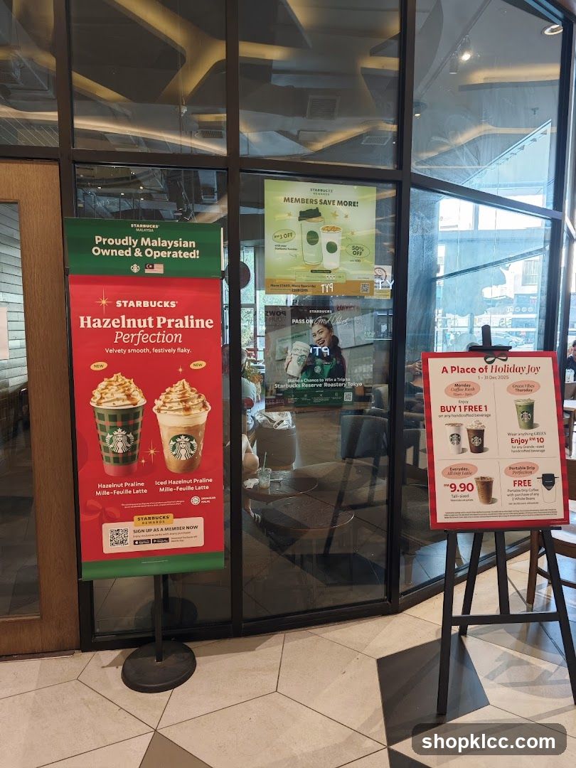 Starbucks Holiday Promotions