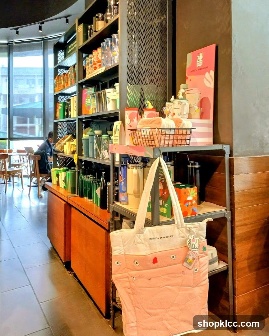 Starbucks Merchandise Display