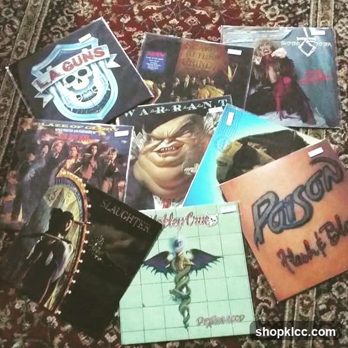 Collection of Vinyl Records