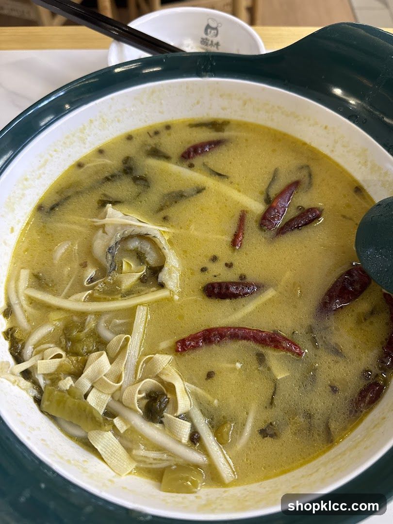 Fish Soup with Pickled Vegetables