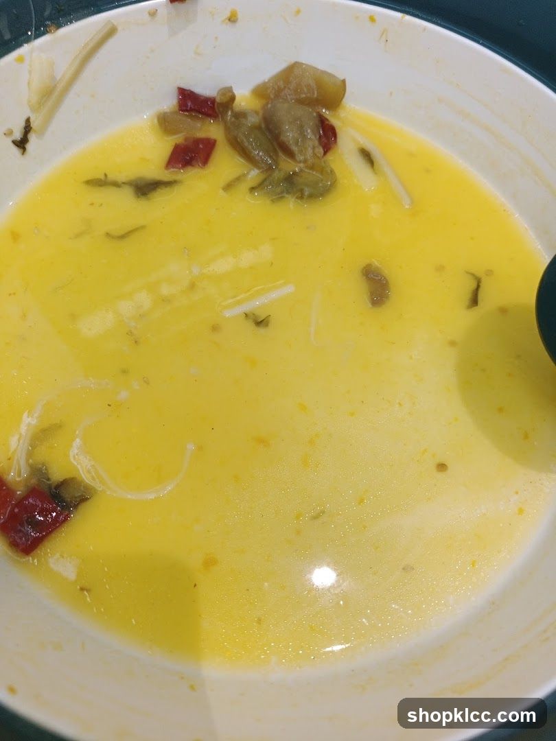 Leftover Soup with Pickled Vegetables