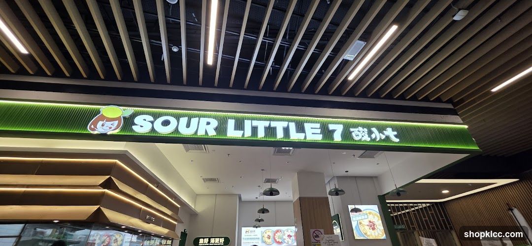 Sour Little 7 Restaurant Sign