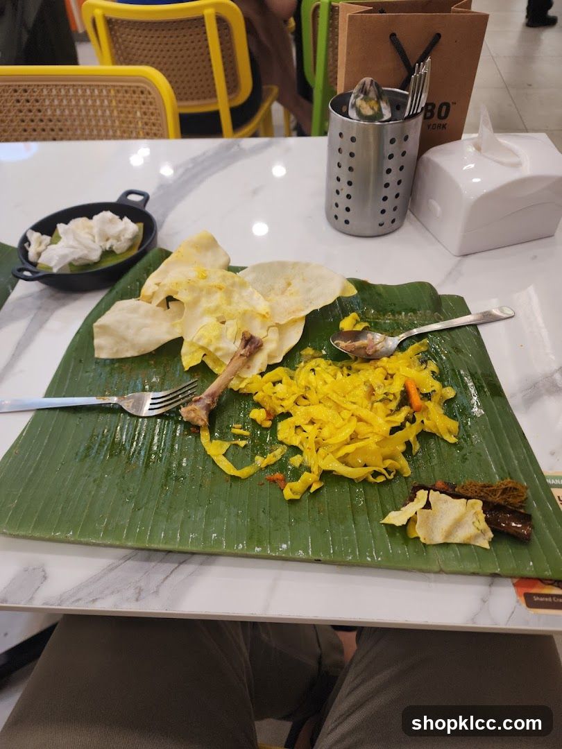 Meal on Banana Leaf