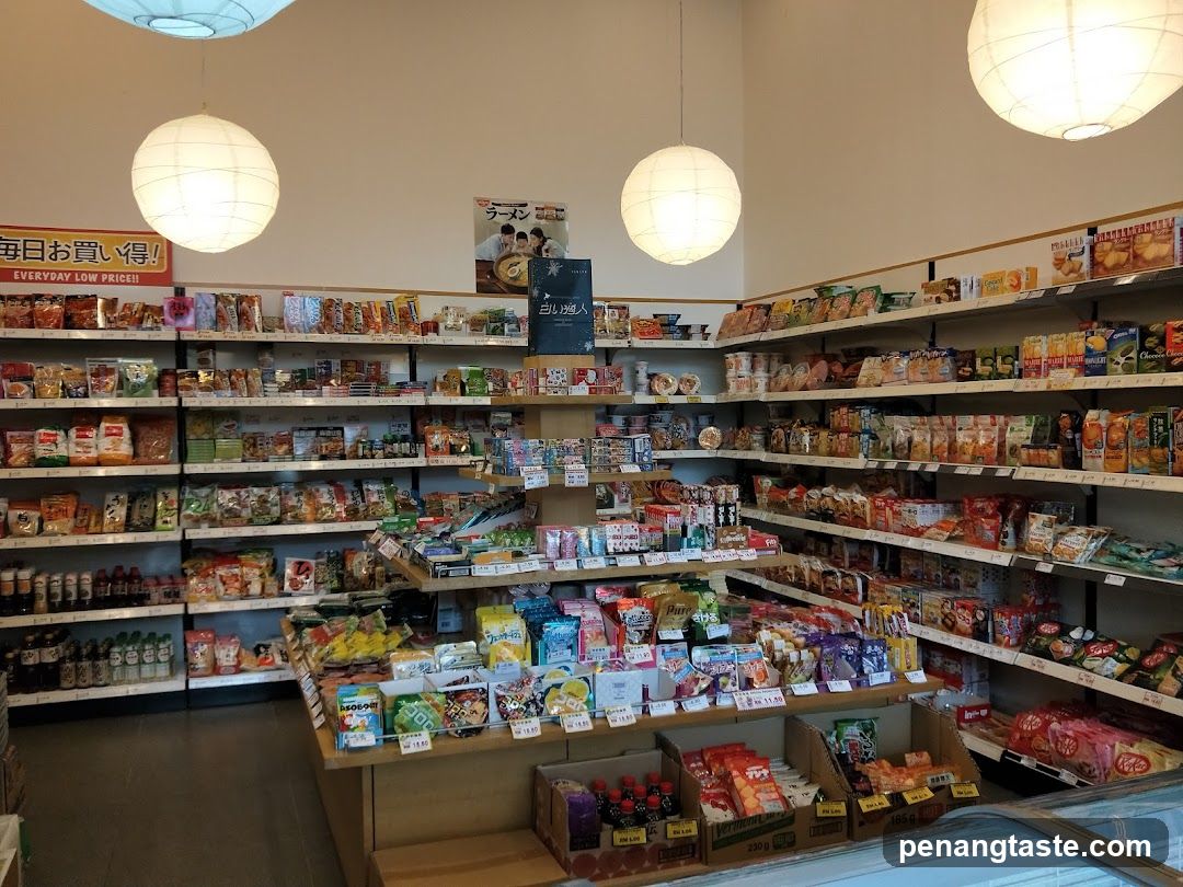 Asian Grocery Store Interior