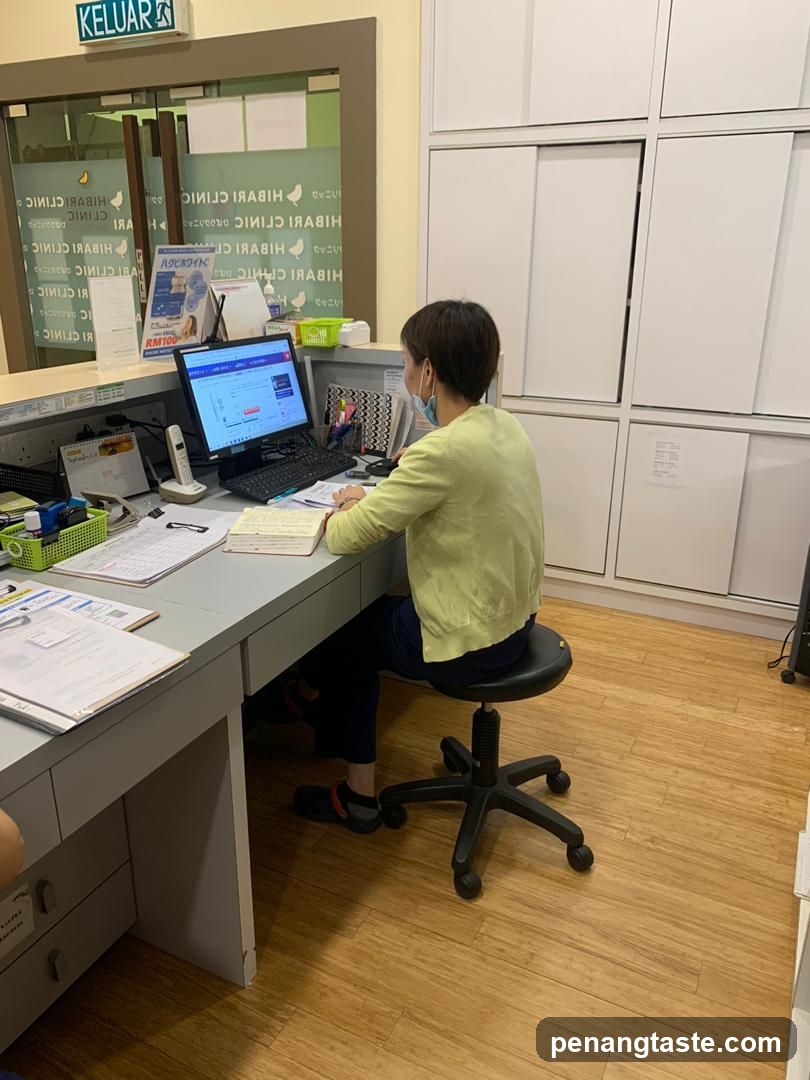 Clinic Reception Desk