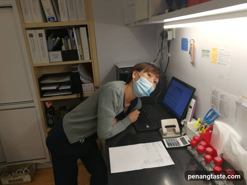 Woman at Desk