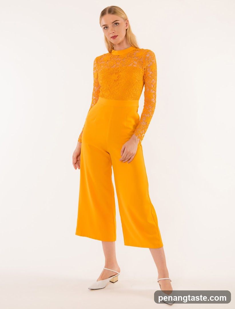 Woman in Orange Jumpsuit